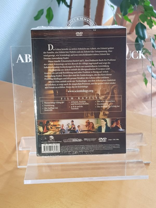 Die Probleme der Arbeit - DVD - Scientology Duesseldorf - Rückseite